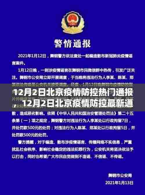 北京疫情防控最新通报及措施更新与当前形势分析(12月2日)
