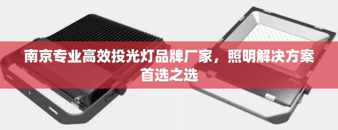 南京专业高效投光灯品牌厂家,照明解决方案首选之选