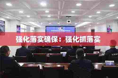 强化落实确保:强化抓落实