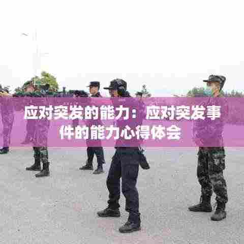 应对突发的能力：应对突发事件的能力心得体会 