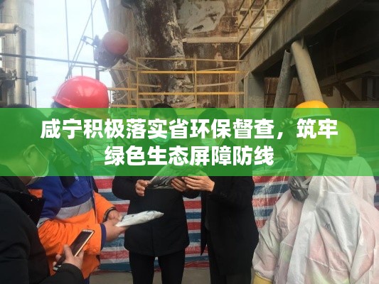 咸宁积极落实省环保督查,筑牢绿色生态屏障防线