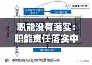 职能没有落实:职能责任落实中存在的不足