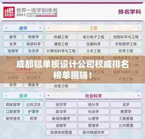 成都铝单板设计公司权威排名榜单揭晓!