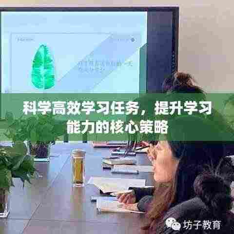 科学高效学习任务,提升学习能力的核心策略