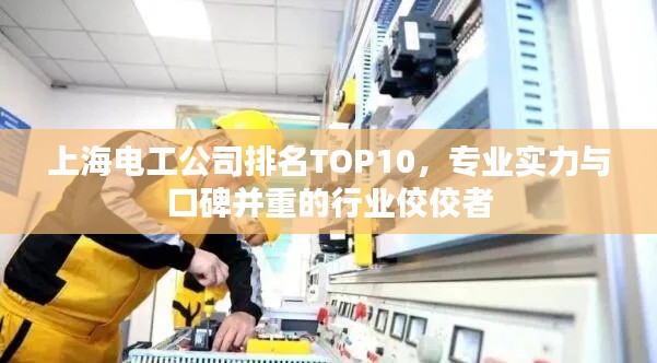上海电工公司排名TOP10,专业实力与口碑并重的行业佼佼者
