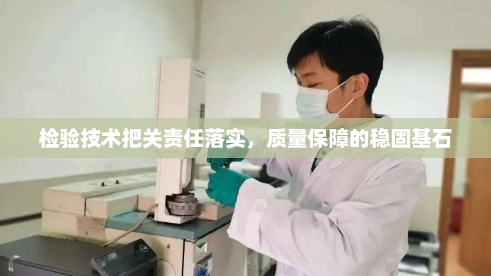 检验技术把关责任落实,质量保障的稳固基石