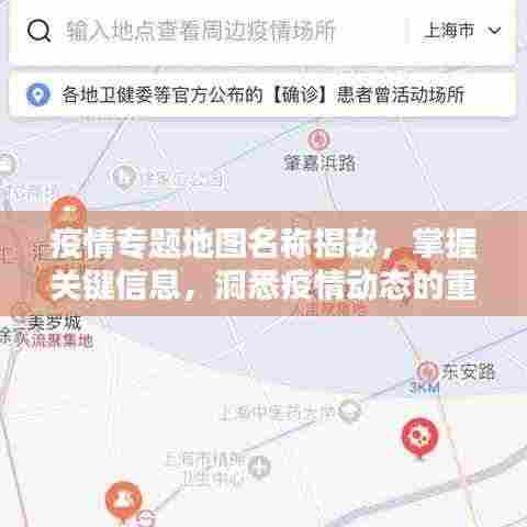疫情专题地图名称揭秘,掌握关键信息,洞悉疫情动态的重要性