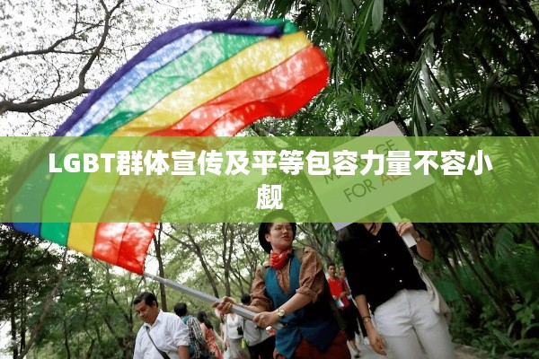 LGBT群体宣传及平等包容力量不容小觑