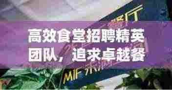 高效食堂招聘精英团队，追求卓越餐饮服务质量，共创美食新篇章