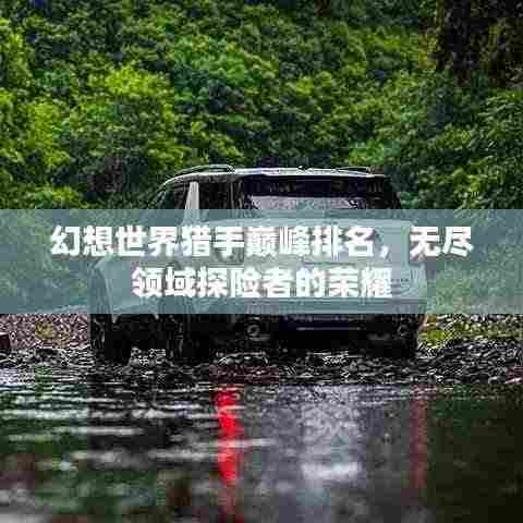 幻想世界猎手巅峰排名，无尽领域探险者的荣耀